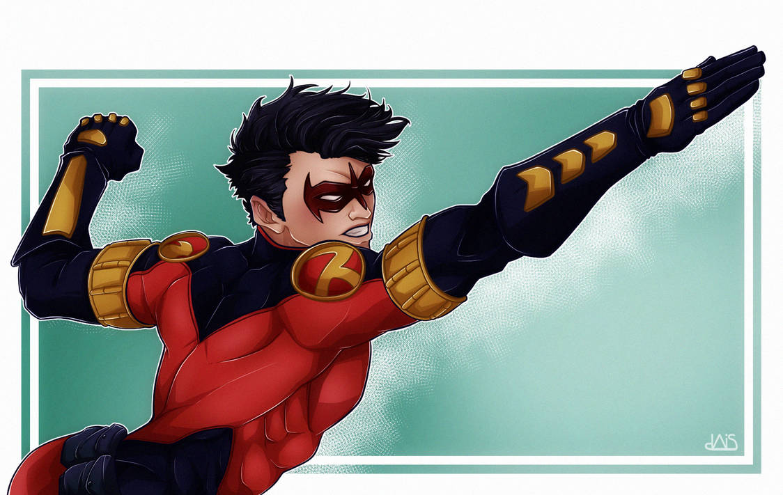 Tim Drake (redraw) by DaisJPG on DeviantArt