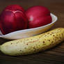 A Banana And Some Nectarines