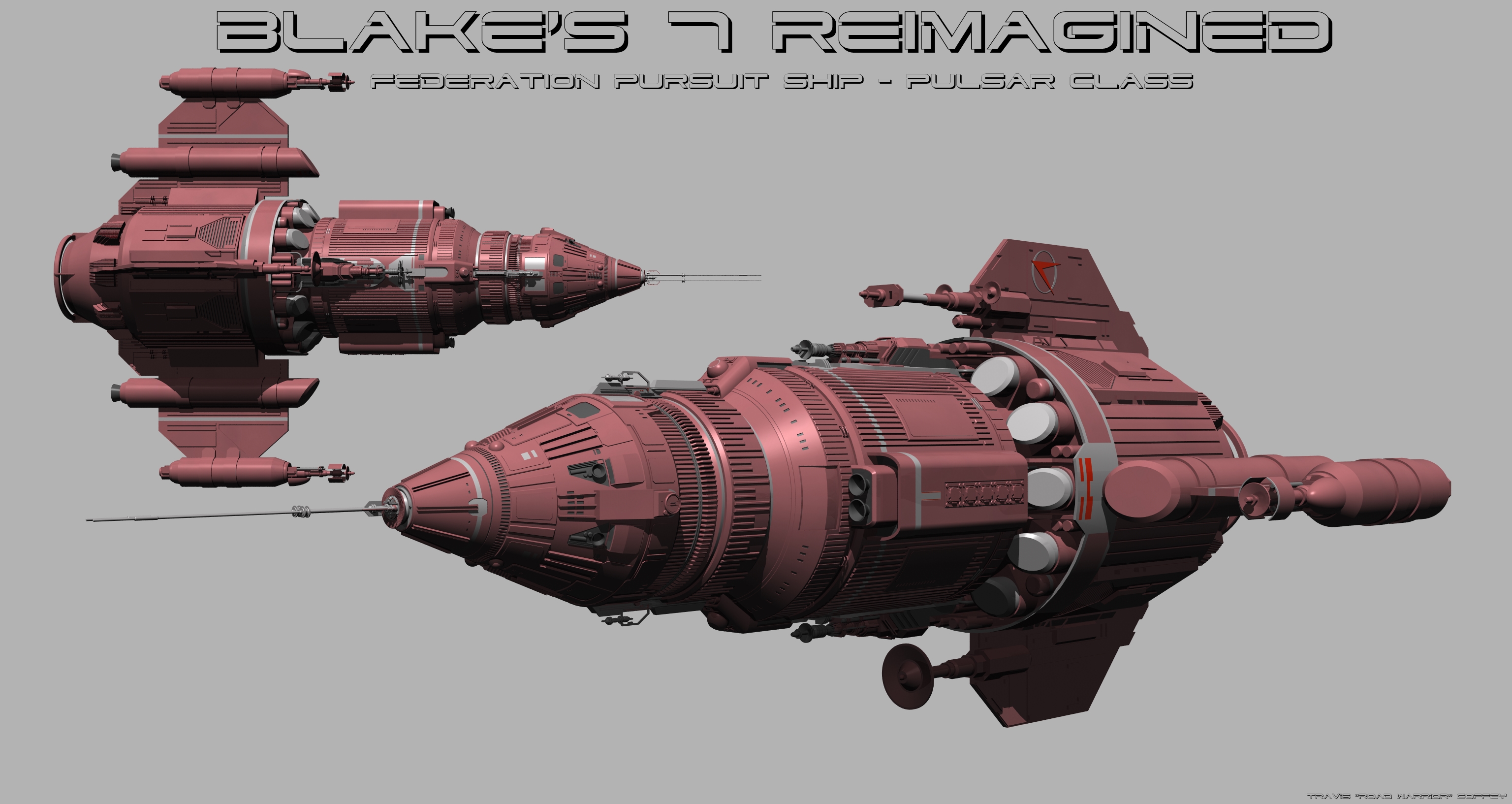 Federation Pursuit Ship - Pulsar Class WIP