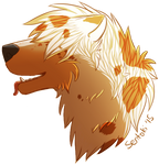 Lion Yeti Headshot by SentokiTheLoneWolf