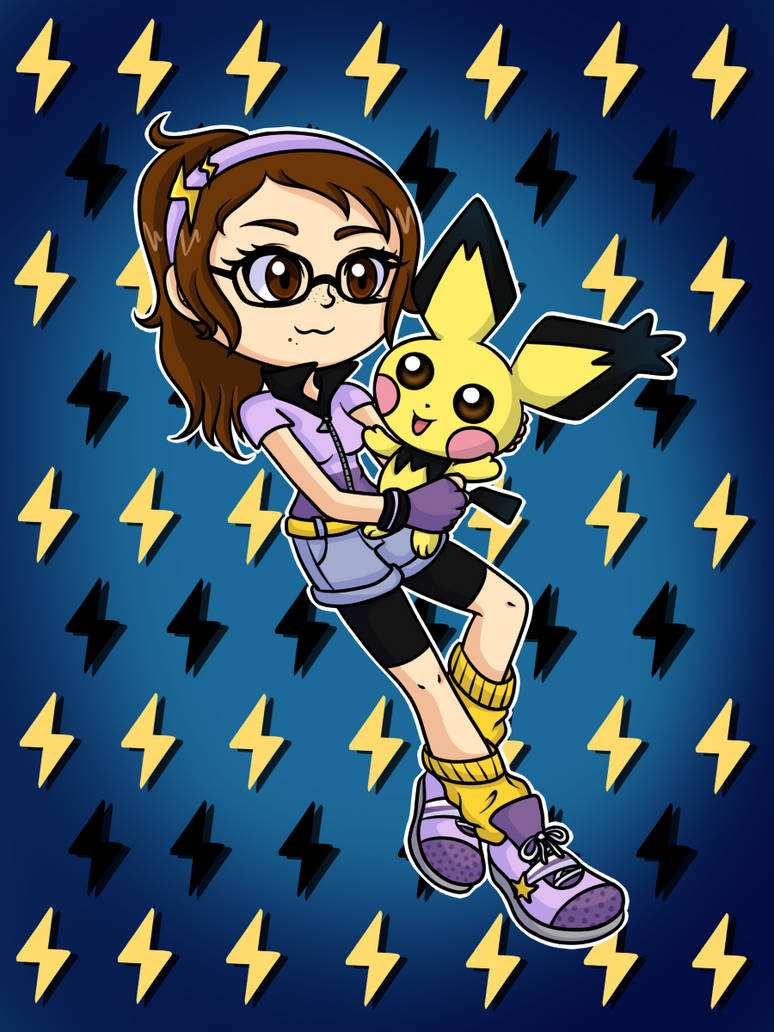 Pichu and her Trainer