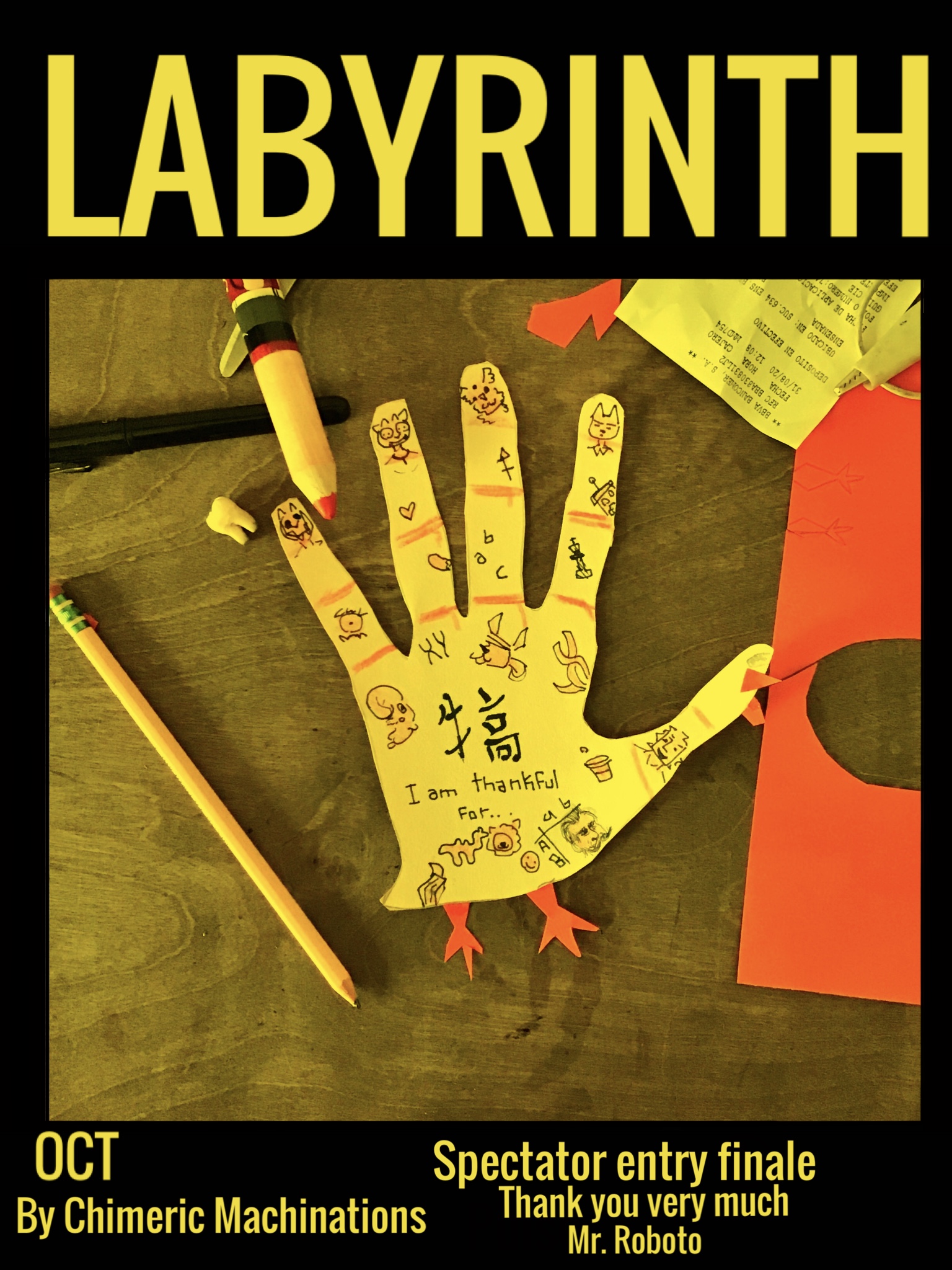 Thank you very much Mr. Roboto. (Cover)