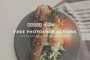Free Photo Actions by FilterGrade + Foodie's Feed