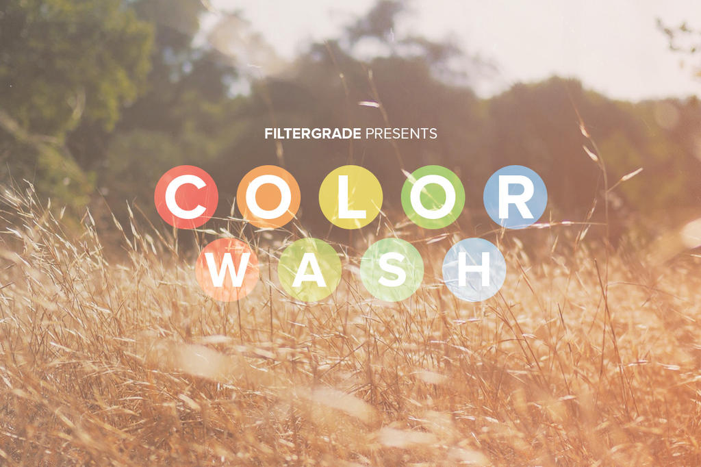 ColorWash Photoshop Actions Promo by filtergrade on DeviantArt