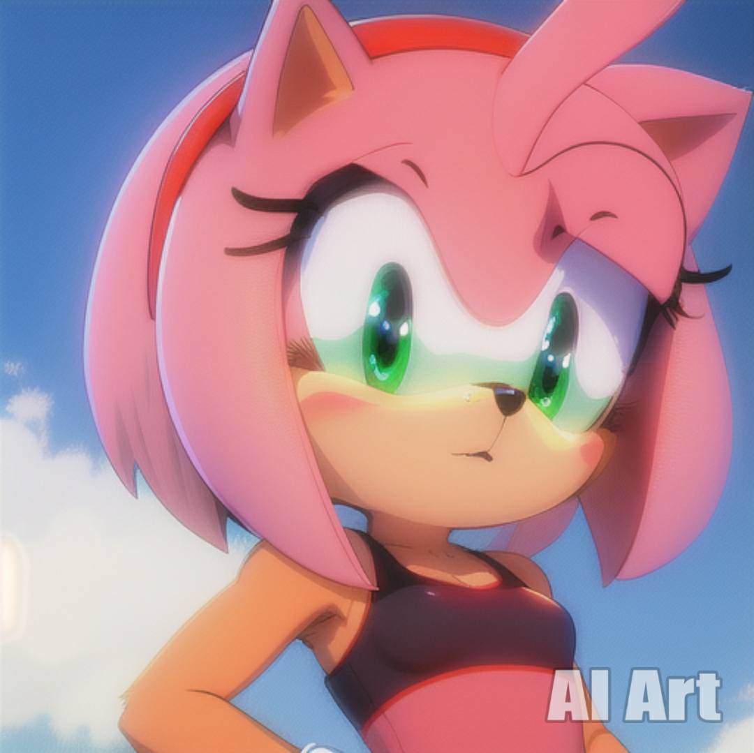 Amy Poolp Amyrose in swim suit by TheAlphaSonic on DeviantArt