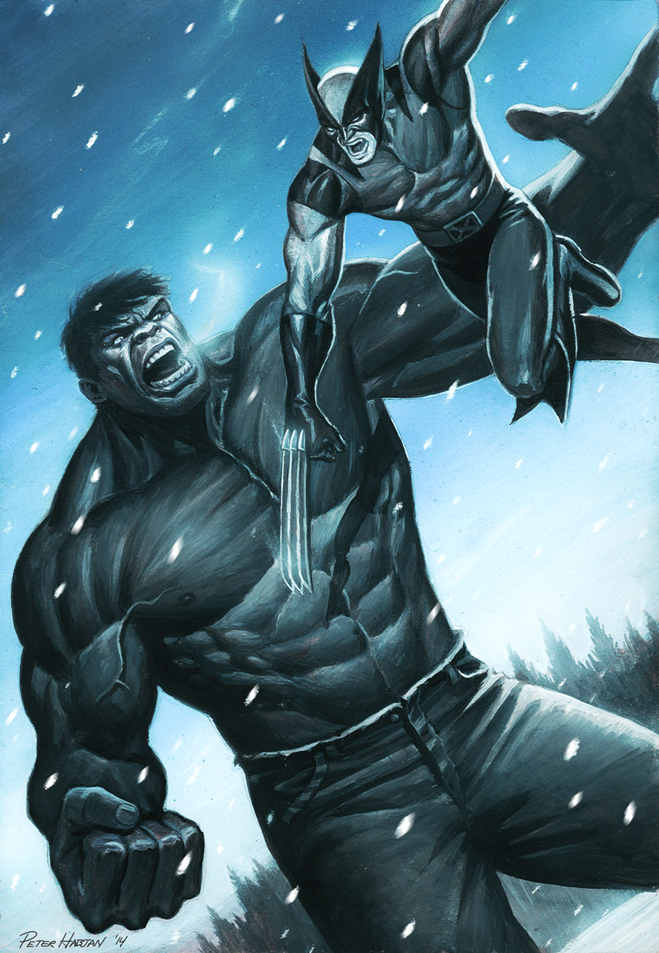 Hulk vs Wolverine