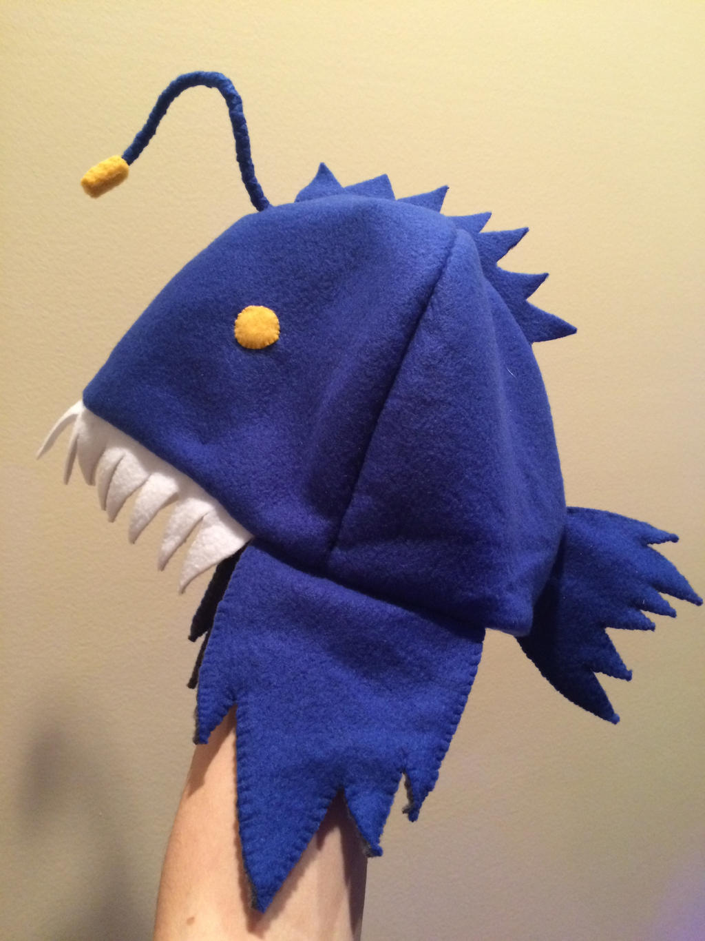 Anglerfish Hat by thesilentshadowwolf on DeviantArt