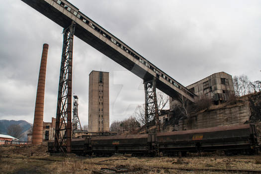 Abandoned industrial area - Last transport