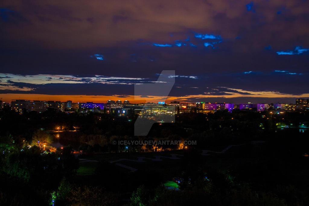 Big city colors @ night