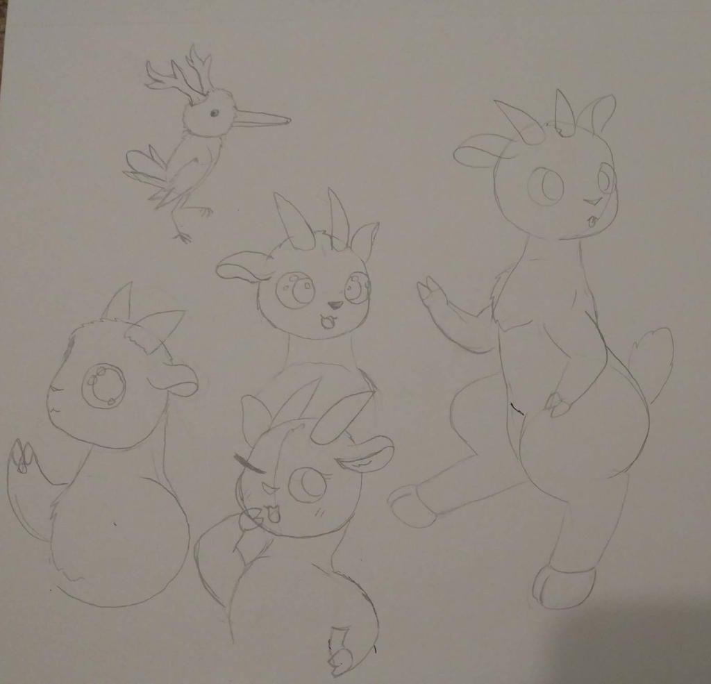 Goat practice by BenjiFlareon on DeviantArt