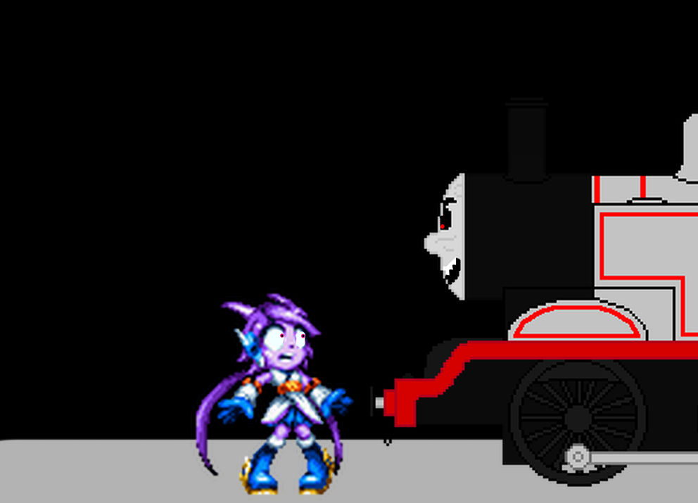 Lilac encounters Timothy.exe by Trainboy112 on DeviantArt