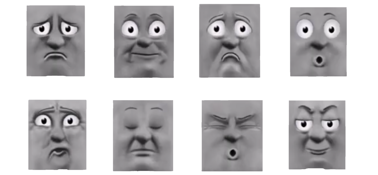 Deviantart Facetrain Devious diesel faces 2 by Trainboy112 on DeviantArt