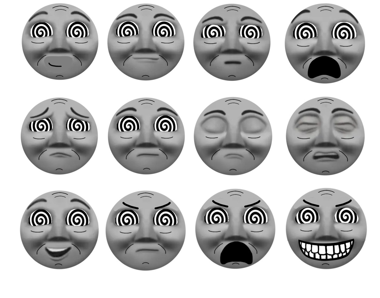 Cartoon Engine Face Dane the ghost engine faces by Trainboy112 on DeviantArt