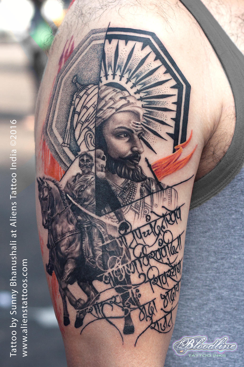 Chatrapati Shivaji Maharaj Tattoo