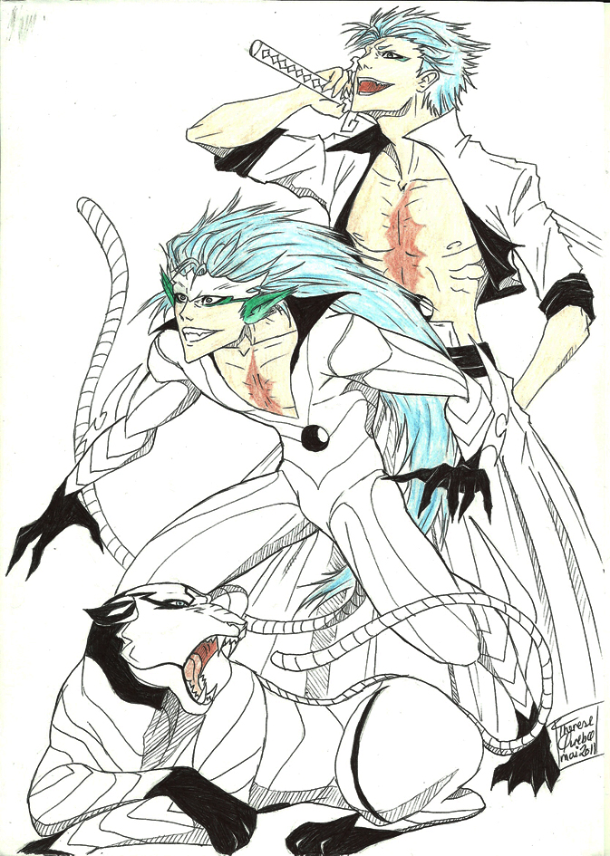 Grimmjow evolution