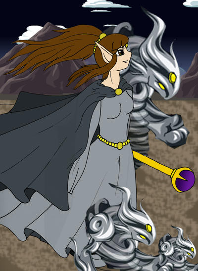 Elemental Queen: Wind by TheWhiteShark on DeviantArt