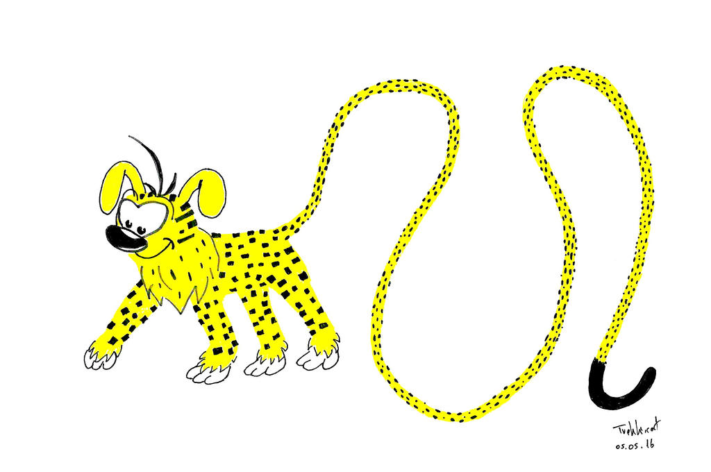 Marsupilami by Trekkicat on DeviantArt