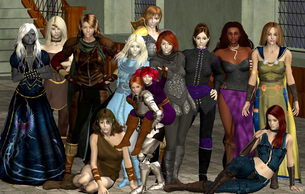 Women of Baldur's Gate