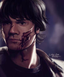 Sam Winchester by EvelinaLindqvist