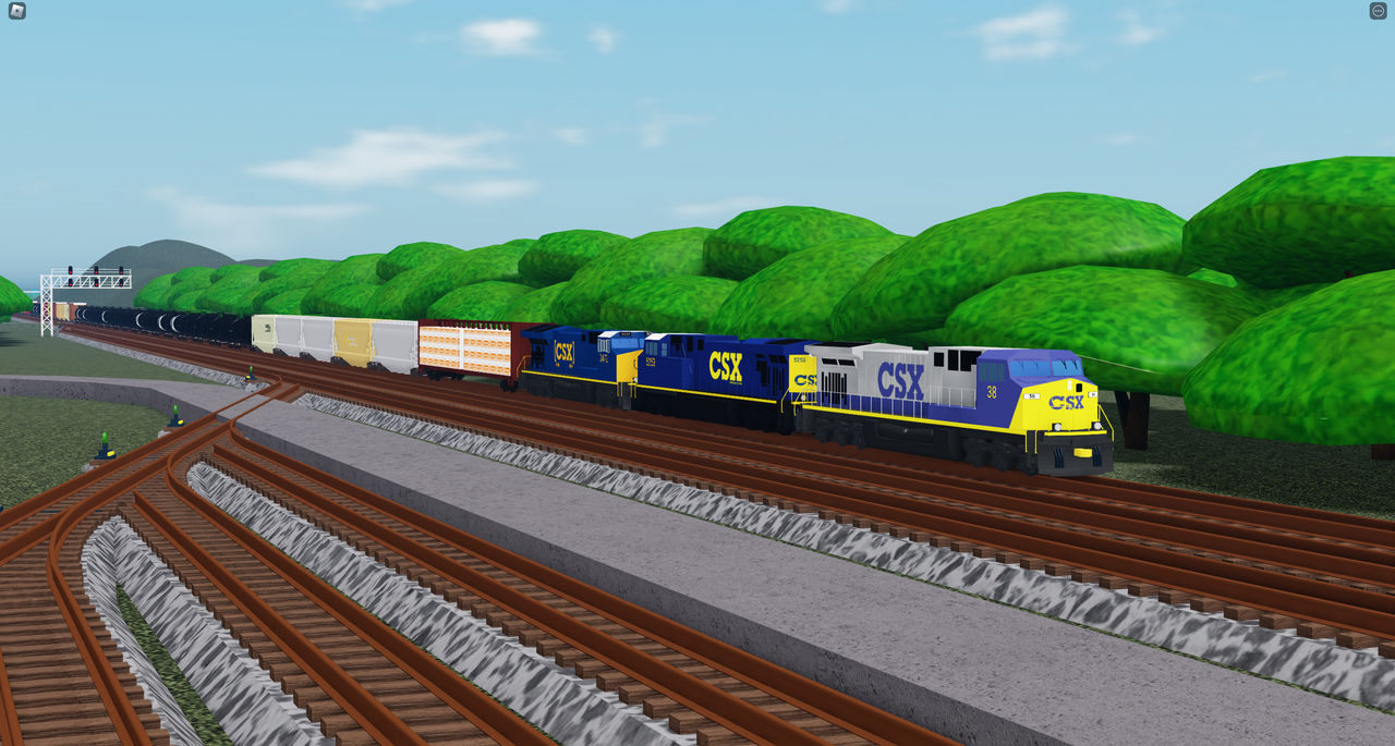 Csx Chan CSX 38 leads CSX M316 by KendallTheRailfan16 on DeviantArt