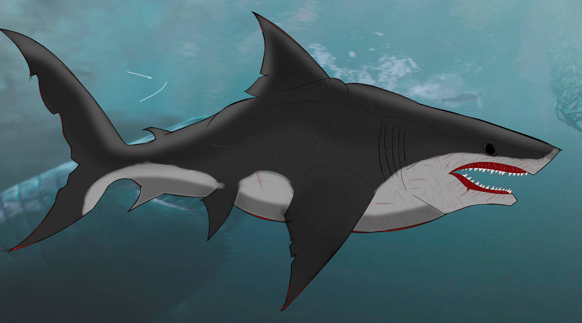 BLACK DEMON SHARK IN HUNGRY SHARK EVOLUTION 