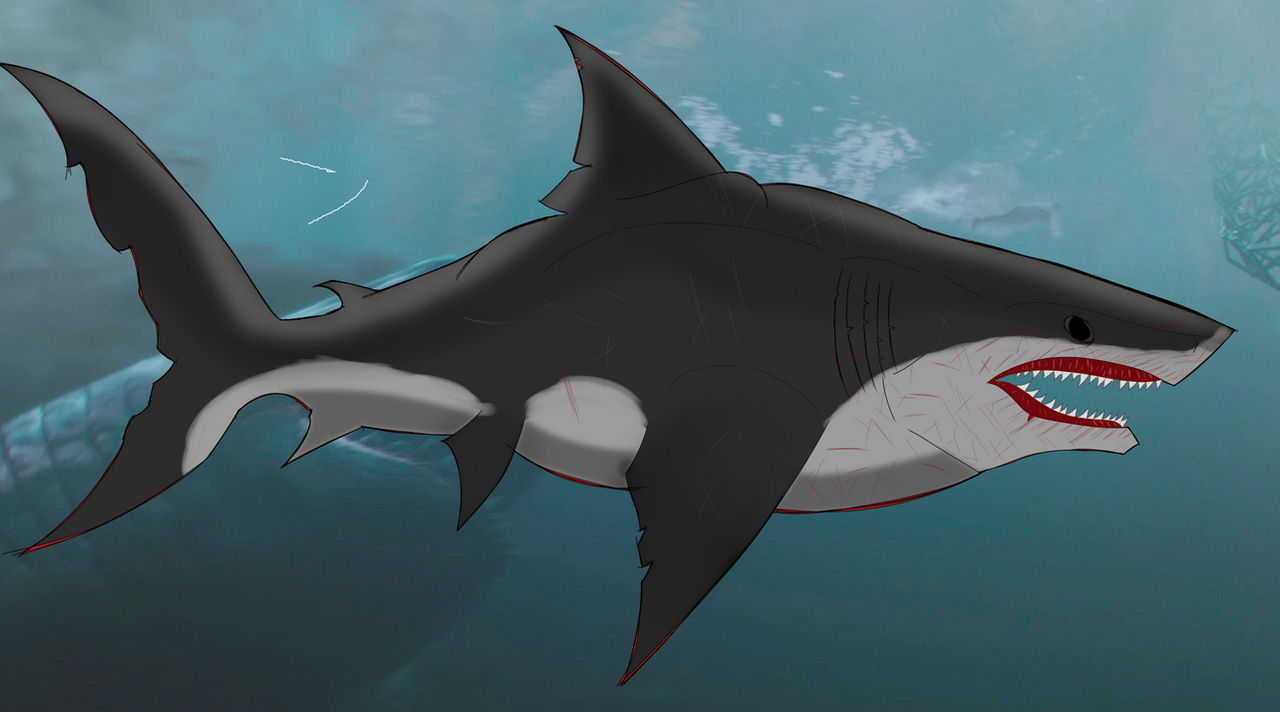 Shark Deviantart Black Demon Hungry Shark by NGUMAMONENE on DeviantArt