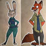 Zootopia Judy Hopps and Nick Wilde 