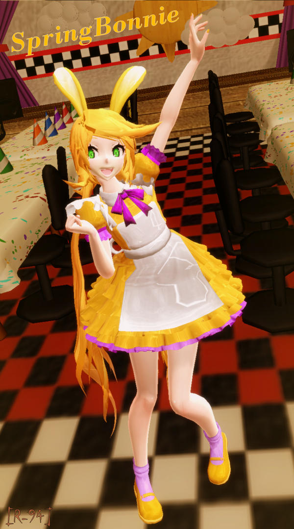 Mmd Spring MMD SpringBonnie V2. by rebellion94 on DeviantArt