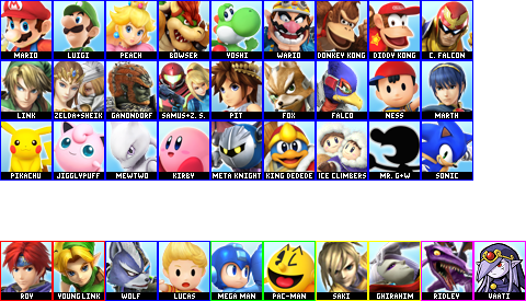 Super Smash Bros. Vote Roster