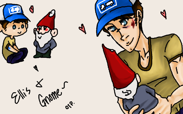 L4D2: Ellis and his Gnome