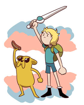 Finn Jake Doodle