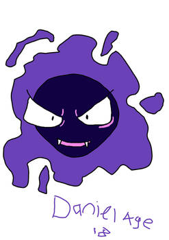 Bad Gastly Drawing