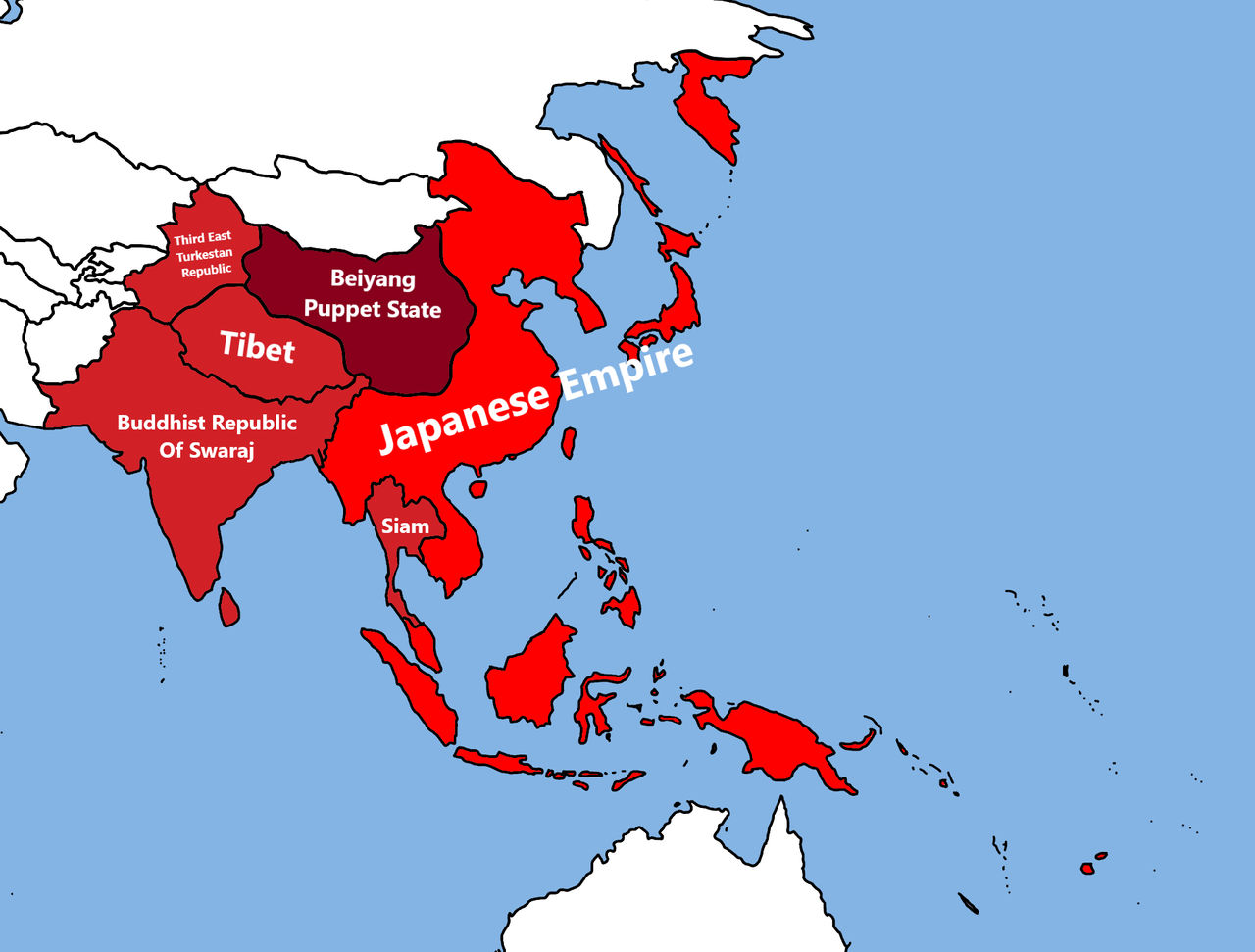 Japanese Map Influence Japanese Empire In The Ruins Of Empire: The Japanese Surrender And The
