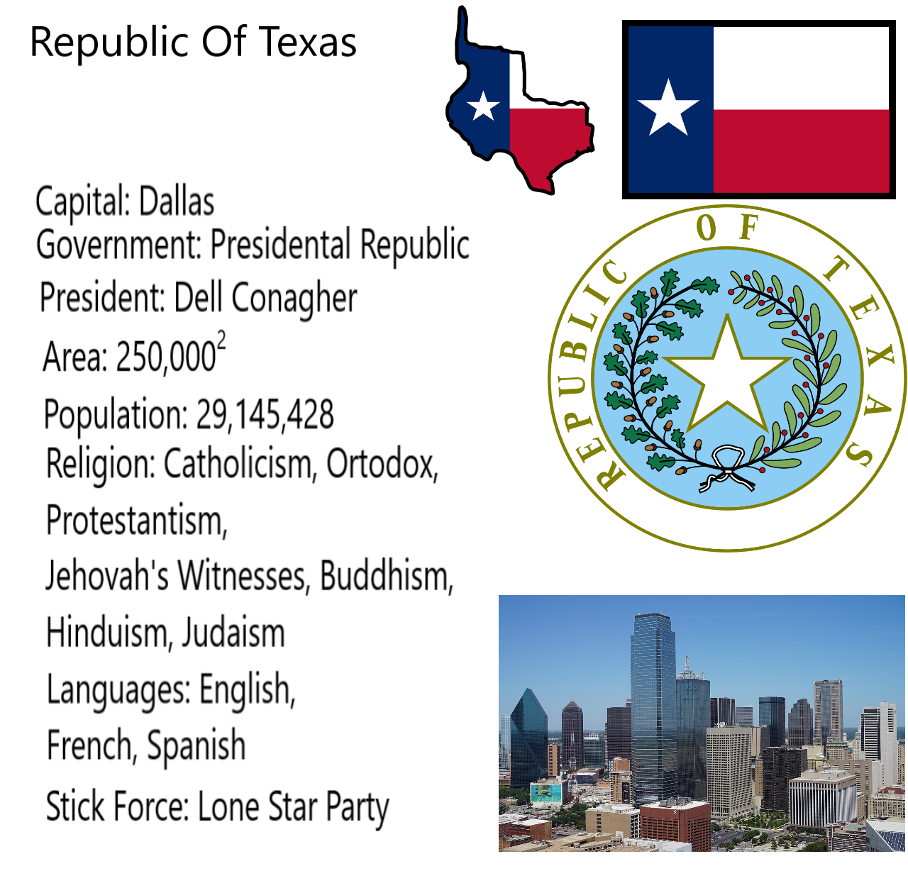 Deviantart Texas Republic Of Texas Profile by BlusterAster12 on DeviantArt
