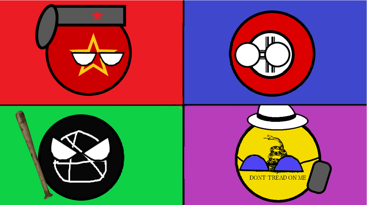 The Political Compass Rap As Countryballs by BlusterAster12 on DeviantArt