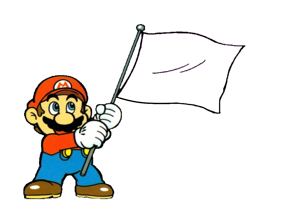 Mario Supports Blank by BlusterAster12 on DeviantArt