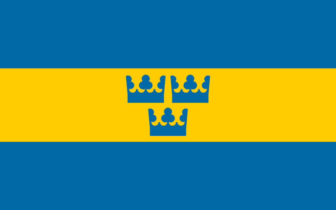 Flag Of The Swedish Federal Empire By BlusterAster12 On DeviantArt flag-of-the-swedish-federal-empire-by-blusteraster12-on-deviantart