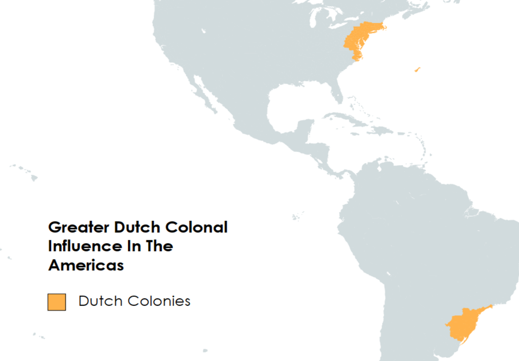 Dutch Colonization Map