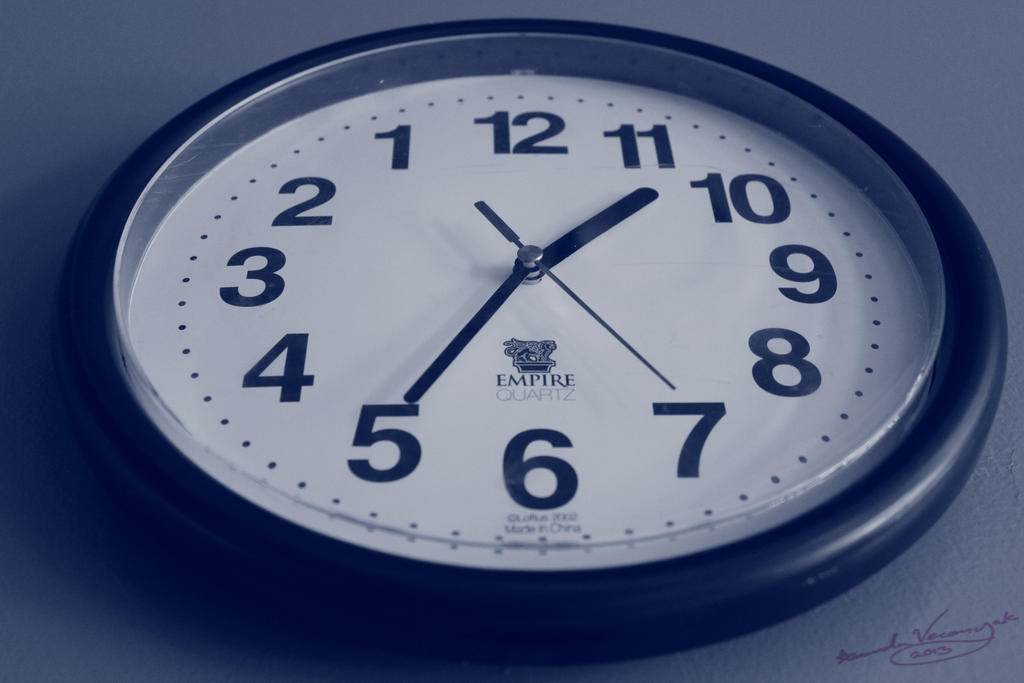Backward clock DA by Veronyak on DeviantArt