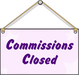 Commission Sign Closed