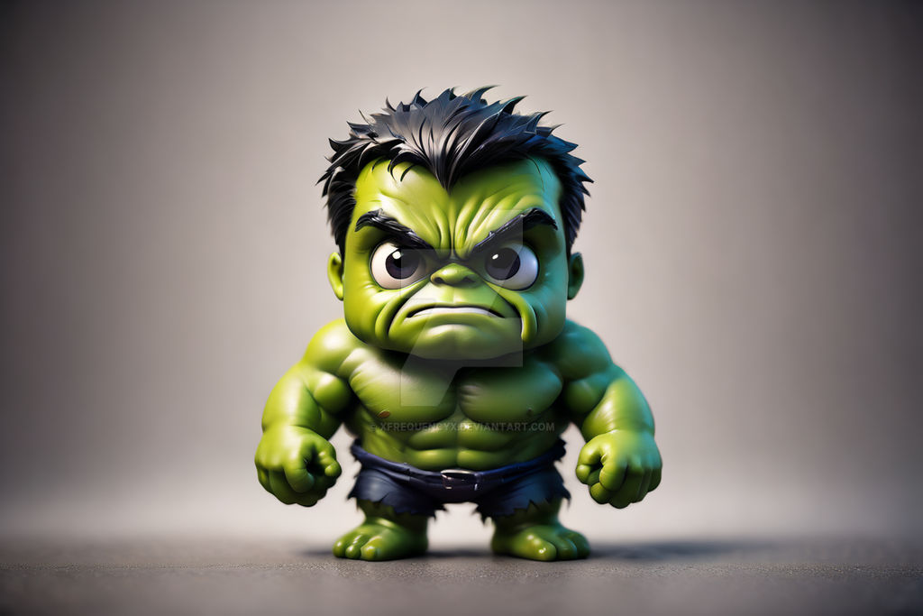 Mini Hulk Bitmap Photo MiniHulk by XFrequencyX on DeviantArt