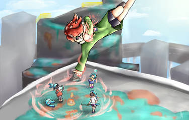 Splashdown Cartoon Explore the Best Splashdown Art | DeviantArt