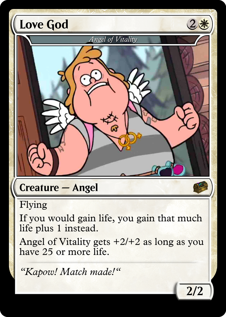 The Love God Angel Of Vitality Mtg Card By Fasterbuilder11 On DeviantArt the-love-god-angel-of-vitality-mtg-card-by-fasterbuilder11-on-deviantart