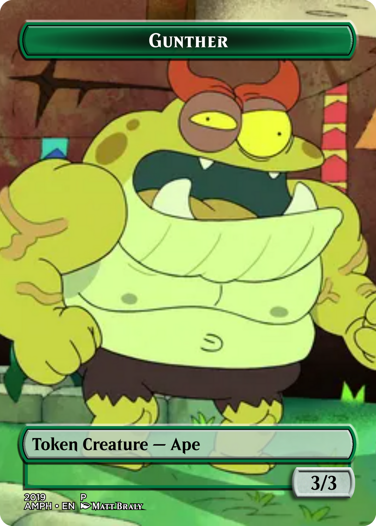 Amphibia Alt Outcome Mtg Ape Token Amphibia Alt Art by fasterbuilder11 on DeviantArt