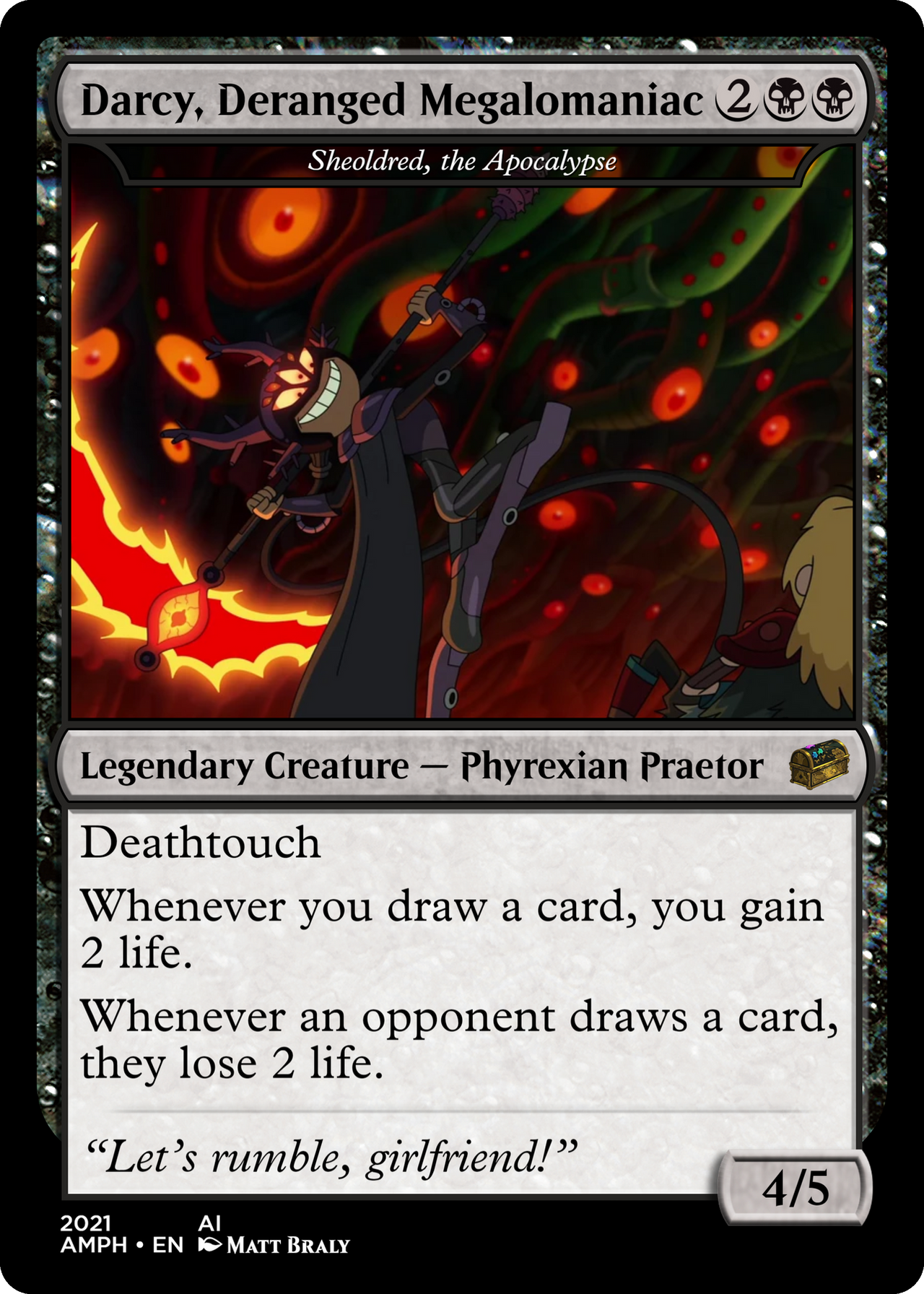 Amphibia Alt Outcome Sheoldred, the Apocalypse Amphibia Alt Art by fasterbuilder11 on DeviantArt