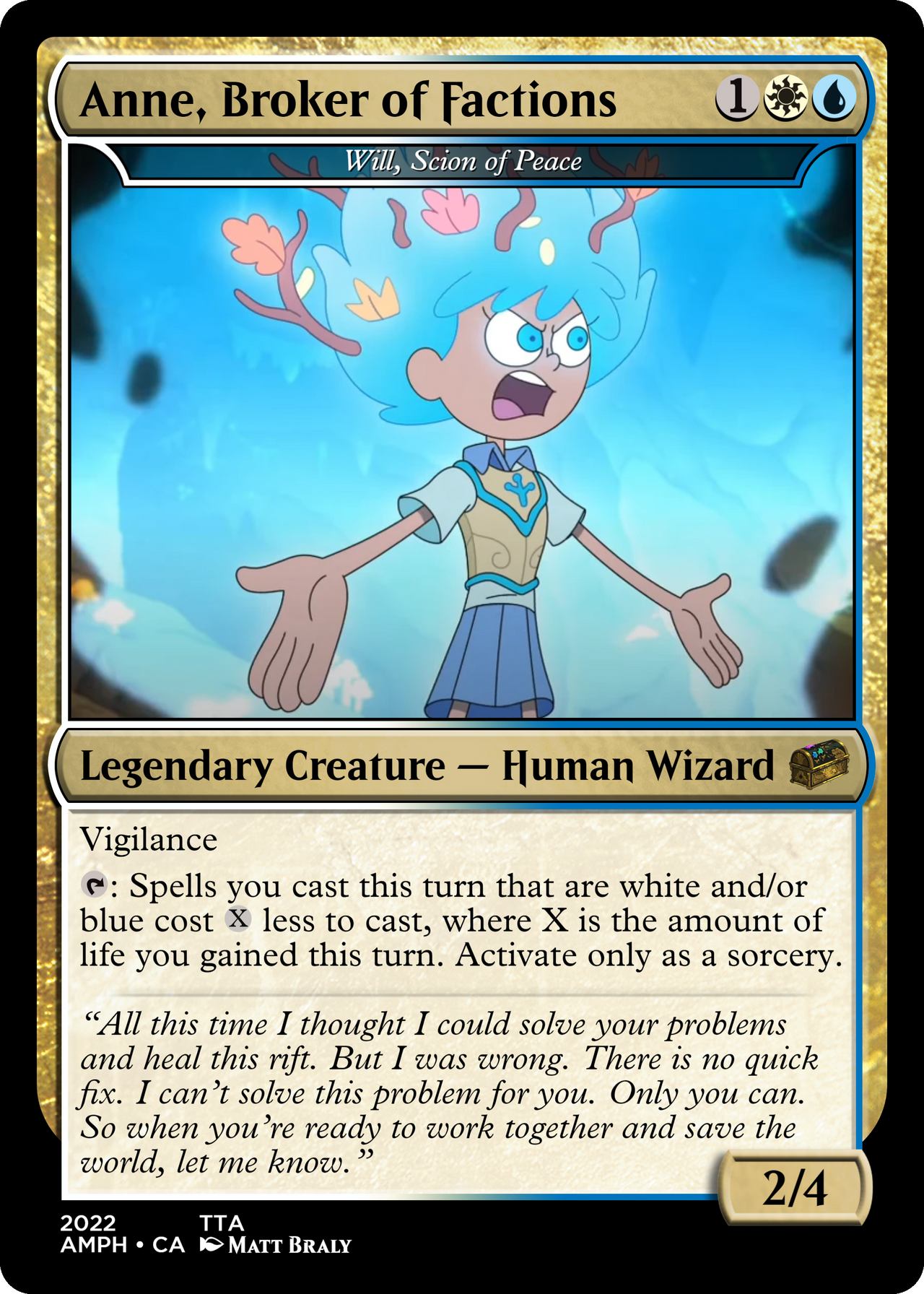 Amphibia Alt Outcome Will, Scion of Peace Amphibia Alt Art by fasterbuilder11 on DeviantArt