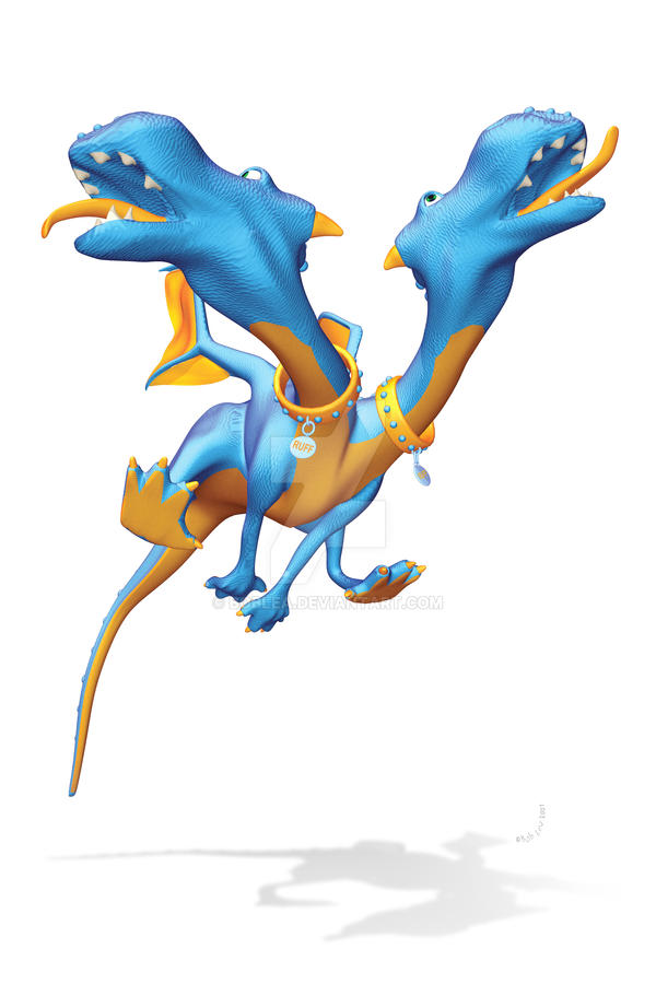 Green Riff Raff Dragon Ruff-Ruff the Dragon by boblea on DeviantArt