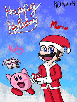 Mario and Kirby Christmas.