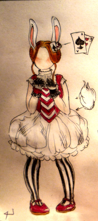 Halloween Costume Design: White Rabbit