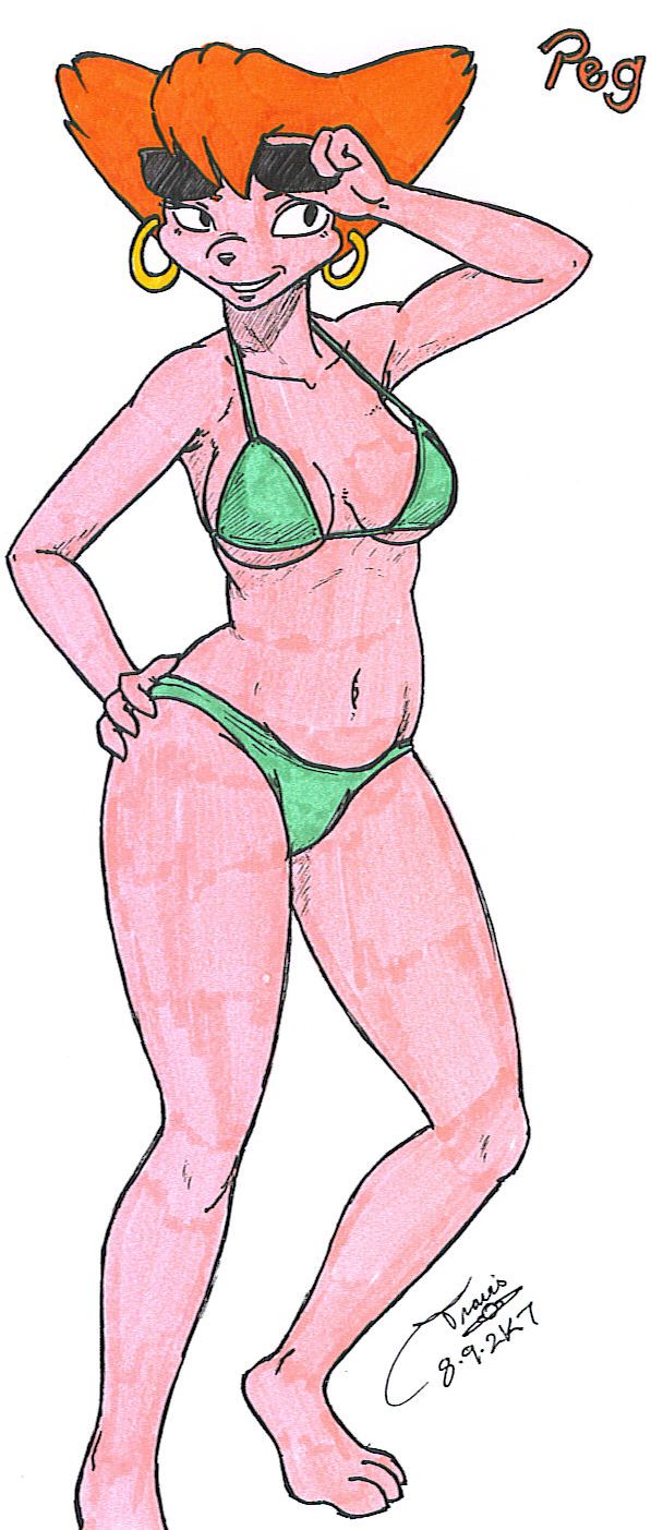 Bikini Peg Colored